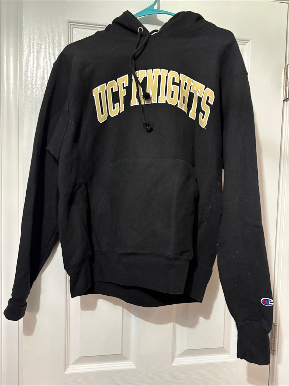 Champion Black UCF Knights Crewneck Sweatshirt